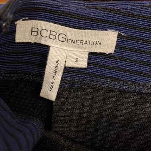 BCBGeneration set. Navy and black striped set - Picture 2 of 5